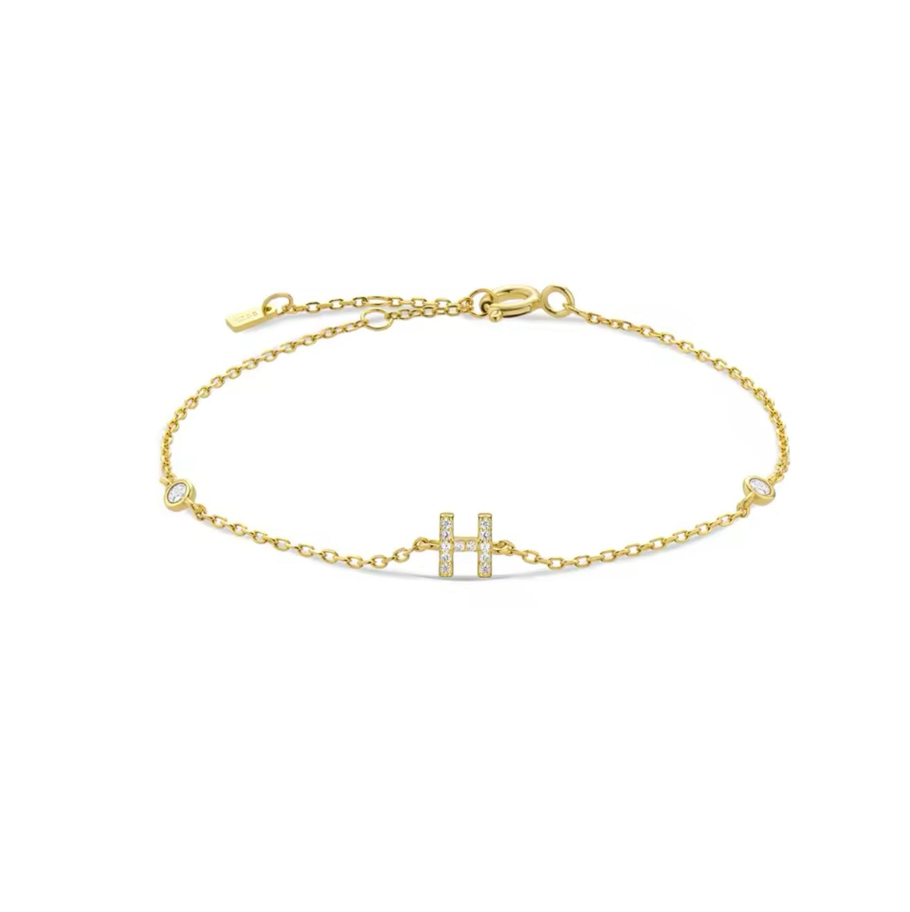 Pulseira Inicial Dourada