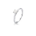 Anel Solitário Moissanite