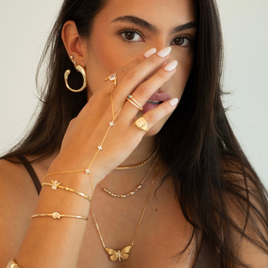 Pulseira de Mão Zahra