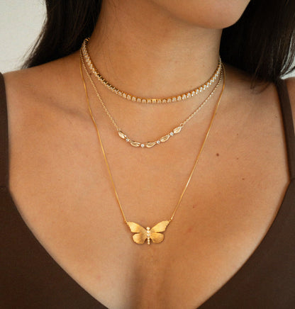 Colar (Borboleta) Aura