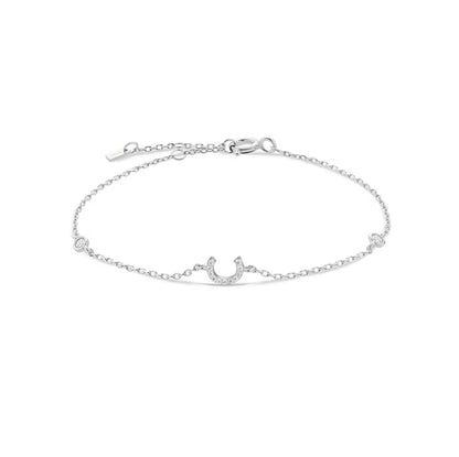 Pulseira Inicial Prateada