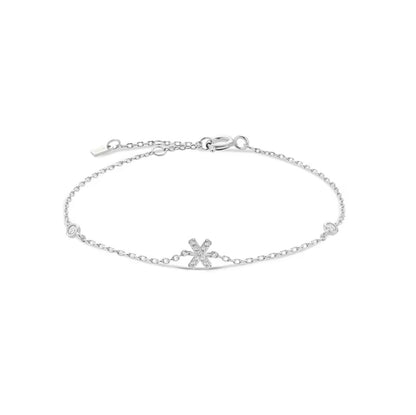 Pulseira Inicial Prateada