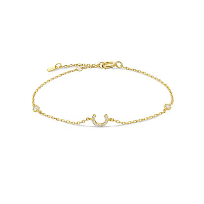Pulseira Inicial Dourada