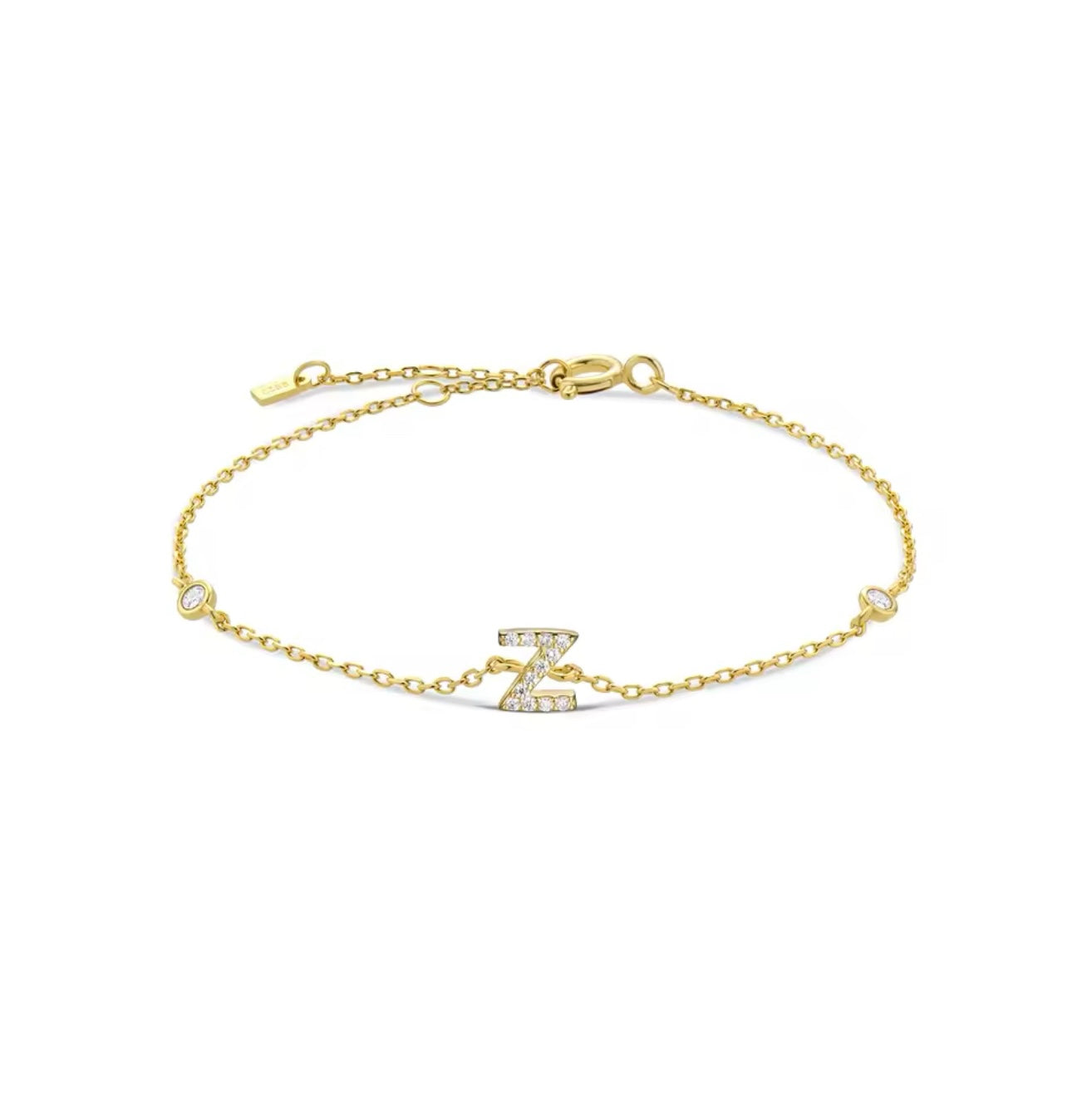 Pulseira Inicial Dourada